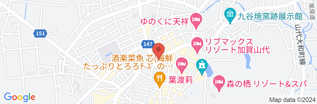 BETTEI Yamashiro (別邸 山代)の地図