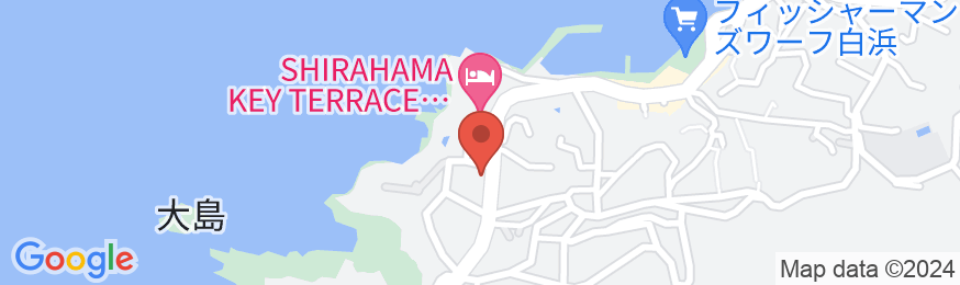 SHIRAHAMA KEY TERRACE SEAMORE RESIDENCEの地図