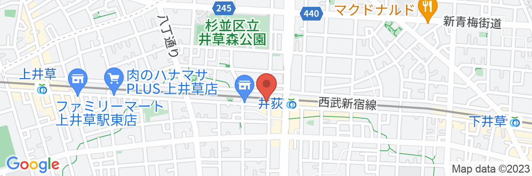 Enzo TOKYO Aの地図
