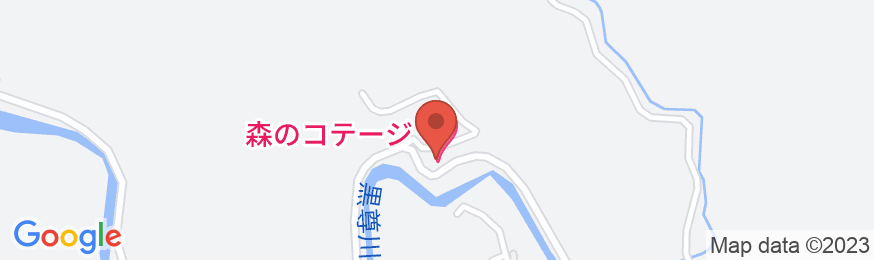森のコテージ<高知県>の地図