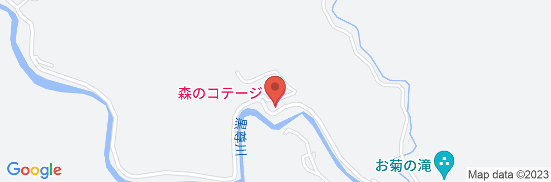 森のコテージ<高知県>の地図