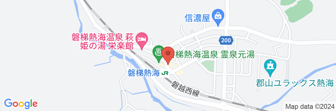 Tabist 温泉プチホテル 湯kori 磐梯熱海の地図