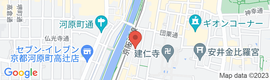 Rinn Miyagawacho Grande(鈴ホテル 宮川町グランデ)の地図