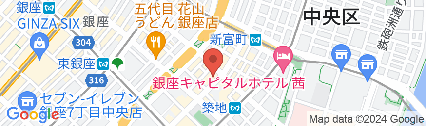 TSUKI 東京の地図
