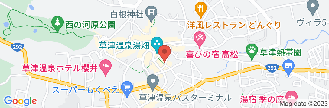 三関屋旅館の地図