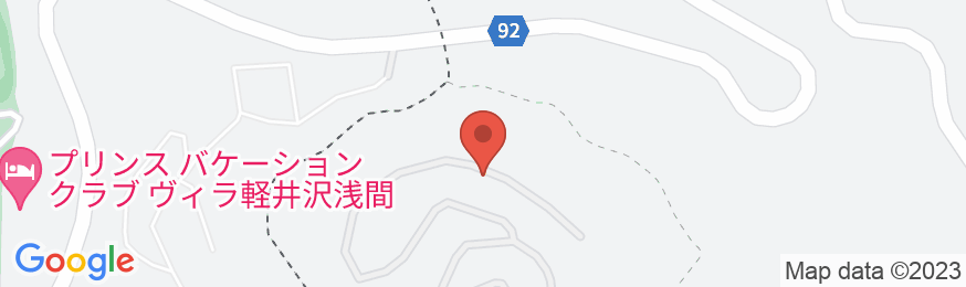 南軽井沢にある森の中の別荘。/民泊【Vacation STAY提供】の地図
