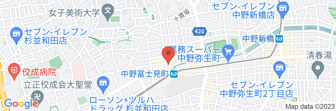 Tokyo富士見ハウス/民泊【Vacation STAY提供】の地図