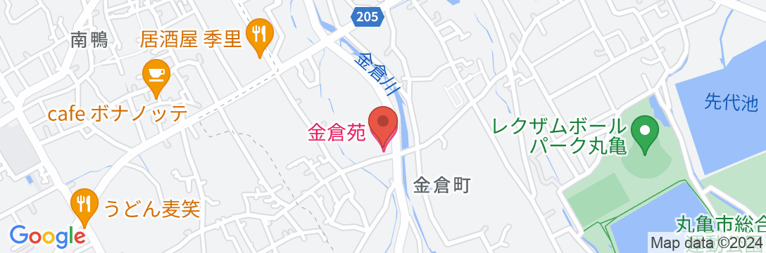 金倉苑/民泊【Vacation STAY提供】の地図