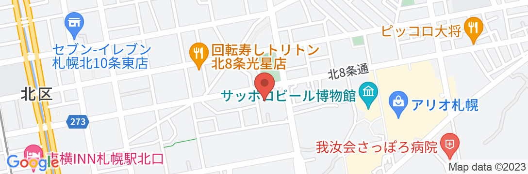 サンコート北7条壱番館/民泊【Vacation STAY提供】の地図