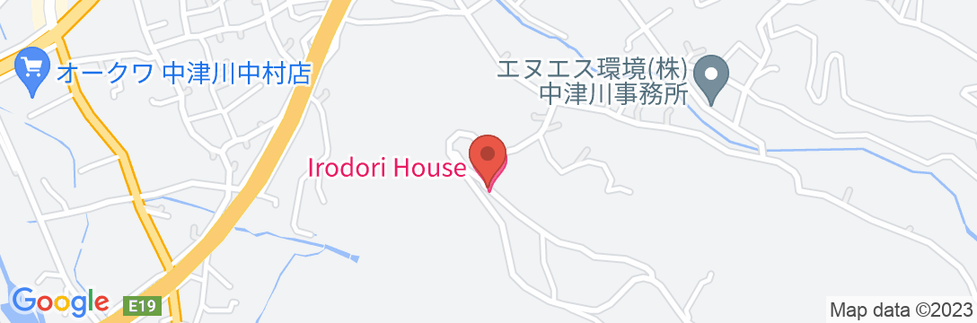 Irodori House(車で馬籠15分、阿智村40分)【Vacation STAY提供】の地図