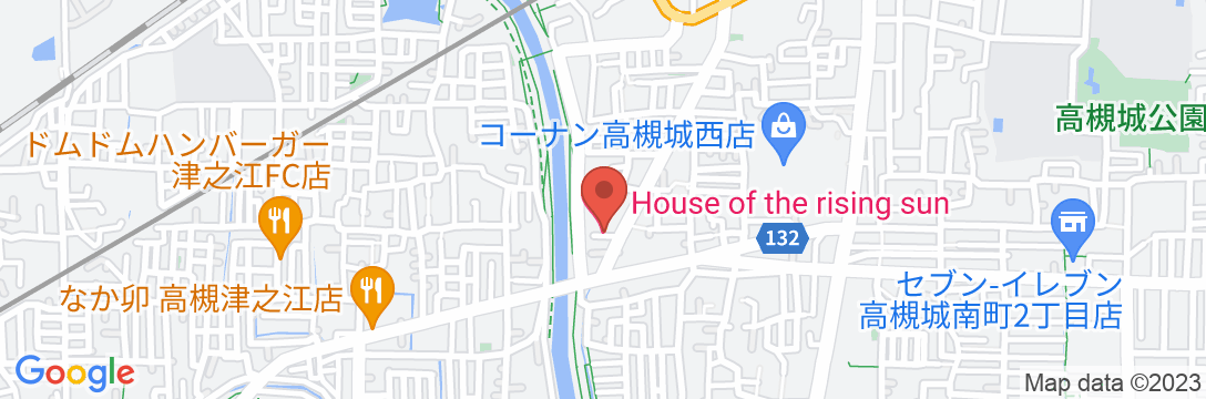 House of the Rising Sun/民泊【Vacation STAY提供】の地図