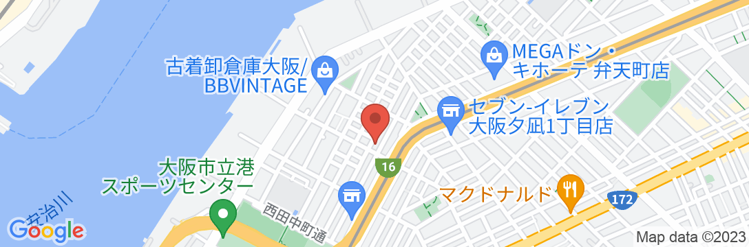 USJ & Aquarium YukiMachiya1/民泊【Vacation STAY提供】の地図