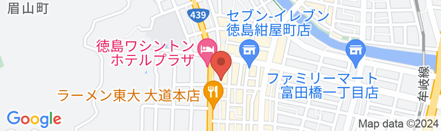 2LDK貸切 / WiFi完備 / 駐車場付 / 徳島市内繁/民泊【Vacation STAY提供】の地図