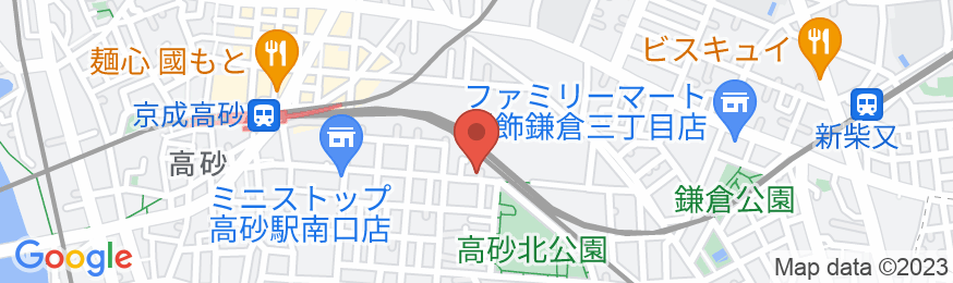 貸切一軒宿・TAKAHOUSE Tokyo Takasago【Vacation STAY提供】の地図