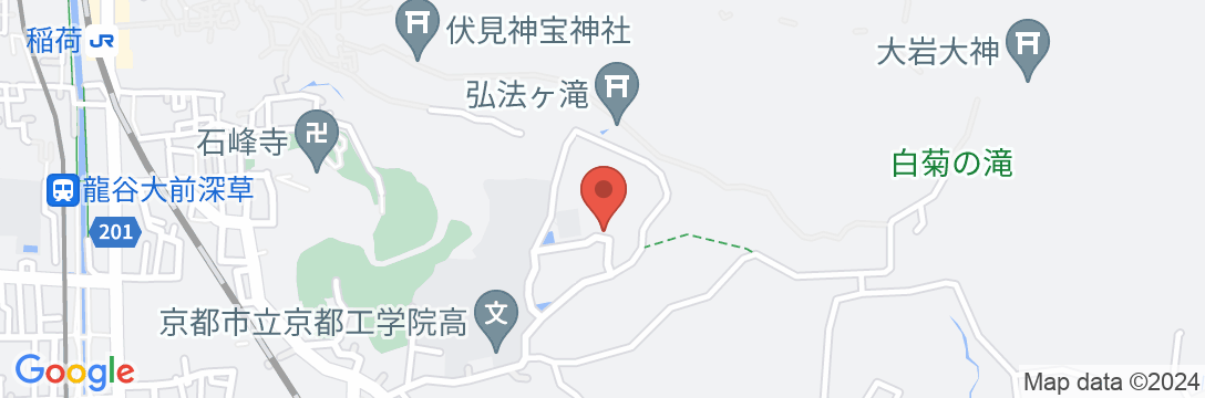 民泊 稲荷山 ドッグフレンドリー/民泊【Vacation STAY提供】の地図