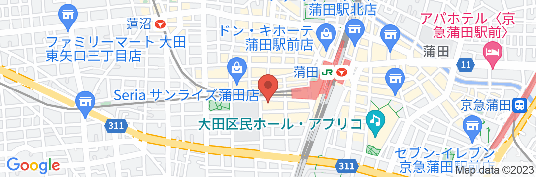 ebee’s Room Tokyo KAMATA/民泊【Vacation STAY提供】の地図