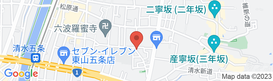 東山清水 友庵【Vacation STAY提供】の地図