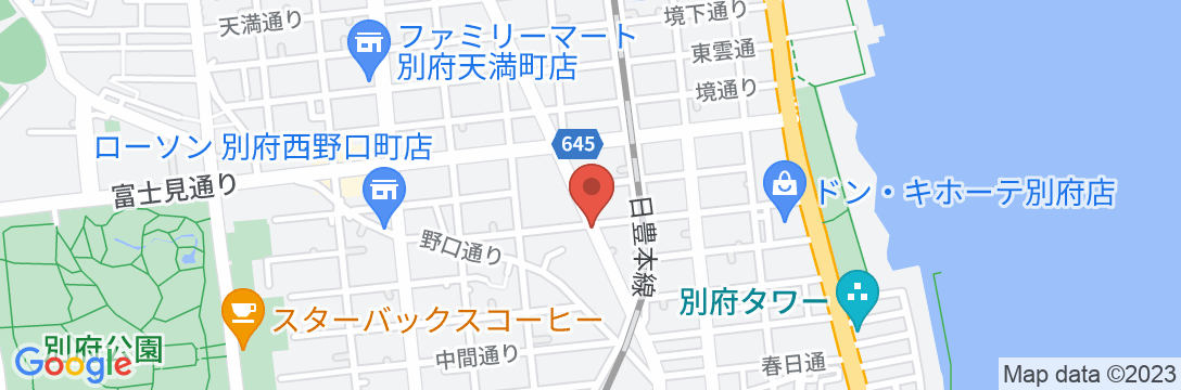 Living CUBE Beppu Station Annex【Vacation STAY提供】の地図