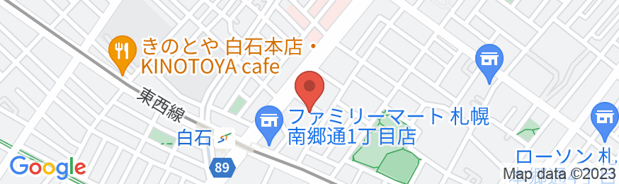 KIYAZA CITY 札幌/民泊【Vacation STAY提供】の地図