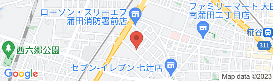 Tokyo House Kamata J/民泊【Vacation STAY提供】の地図