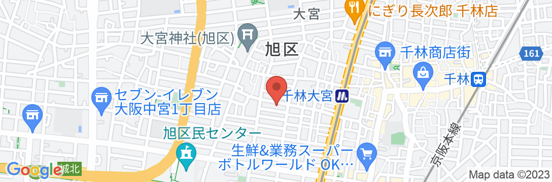 G’Day Hostel SENBAYASHI/民泊【Vacation STAY提供】の地図