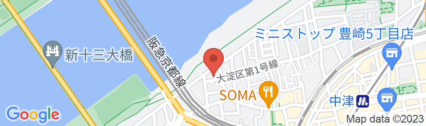 民泊MOTO/民泊【Vacation STAY提供】の地図