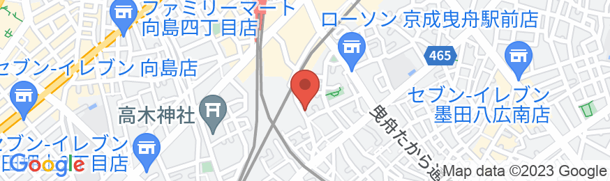 東京スカイツリーから徒歩10分の閑静な住宅/民泊【Vacation STAY提供】の地図