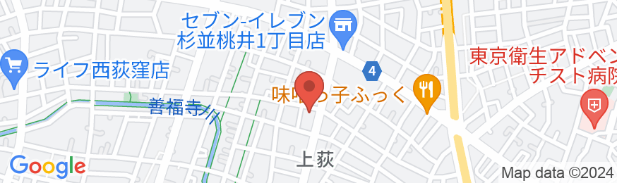 Corpo Umezaki/民泊【Vacation STAY提供】の地図