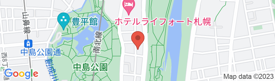 パークアベニュー中島/民泊【Vacation STAY提供】の地図