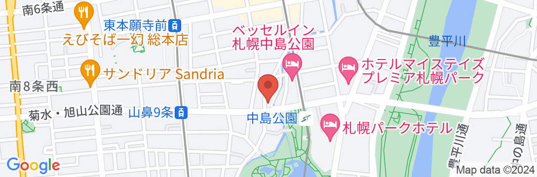 AMSタワー中島/民泊【Vacation STAY提供】の地図