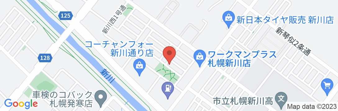 Shinkawa House/民泊【Vacation STAY提供】の地図