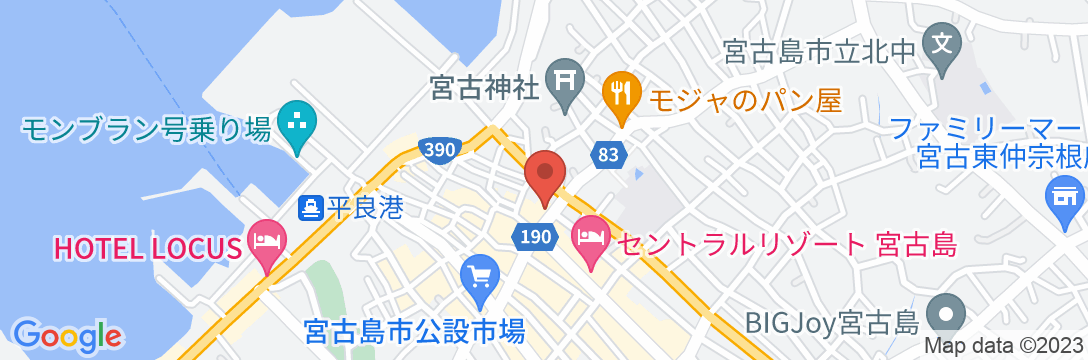 シティライフ宮古ラブニール/民泊【Vacation STAY提供】の地図