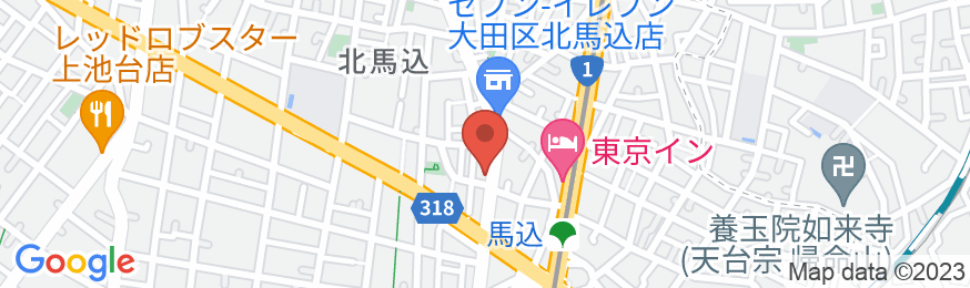 B民泊/民泊【Vacation STAY提供】の地図