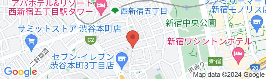 Shinjuku5rooms/民泊【Vacation STAY提供】の地図