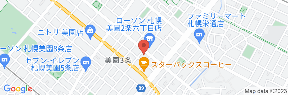 KIYAZA HOME 札幌/民泊【Vacation STAY提供】の地図
