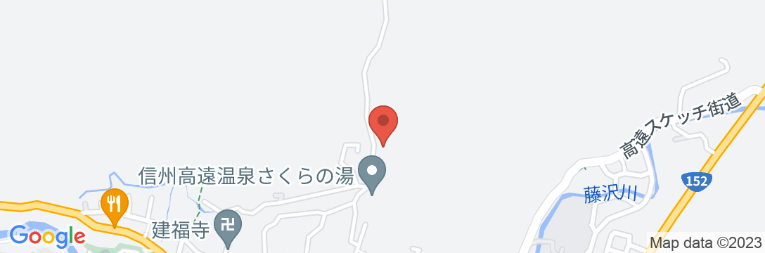 ゲストハウス チヤ 高遠/民泊【Vacation STAY提供】の地図