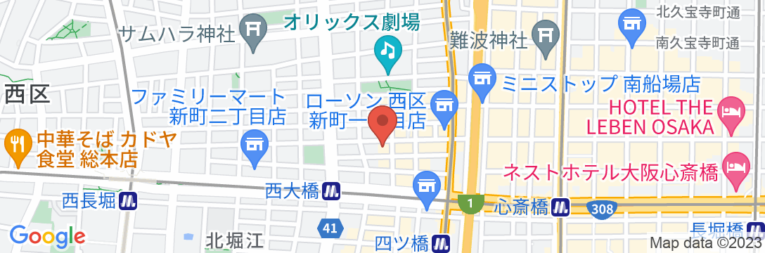 Elizabeth Garden SHINMACHI/民泊【Vacation STAY提供】の地図