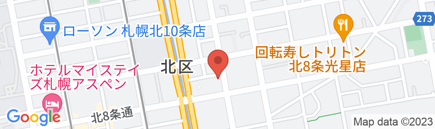 ラ・パルフェ・ド・札幌/民泊【Vacation STAY提供】の地図