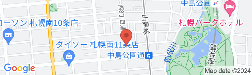 中島公園西戸建/民泊【Vacation STAY提供】の地図