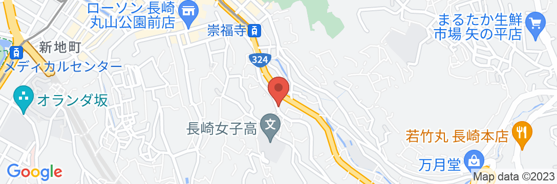 長崎坂宿GUEST【Vacation STAY提供】の地図