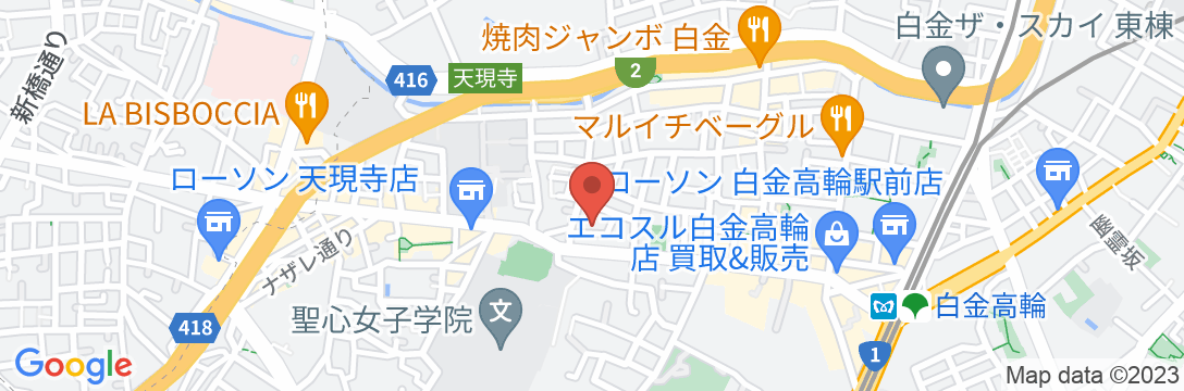SHIROKANE PENTHOUSE/民泊【Vacation STAY提供】の地図