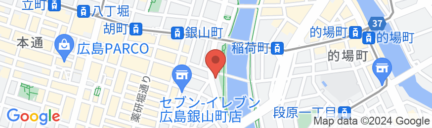 EN HOTEL Hiroshima(エンホテル広島)の地図