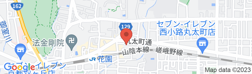 色んな観光地に行くのに便利。京都駅から電車で12分。花園駅よ/民泊【Vacation STAY提供】の地図