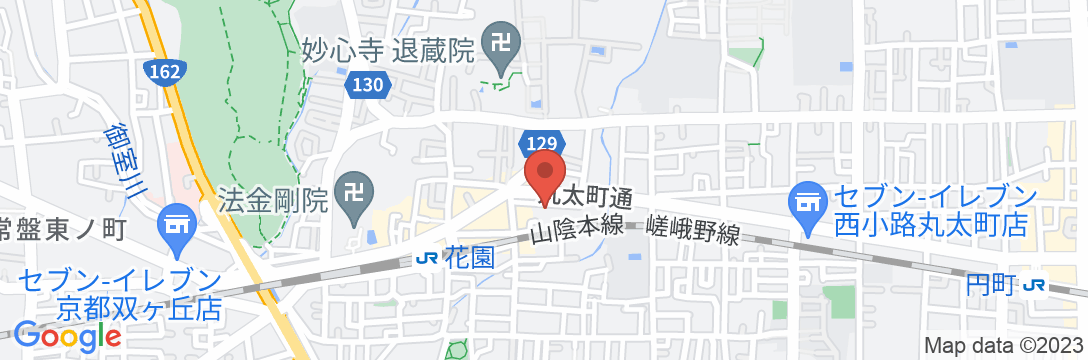 色んな観光地に行くのに便利。京都駅から電車で12分。花園駅よ/民泊【Vacation STAY提供】の地図