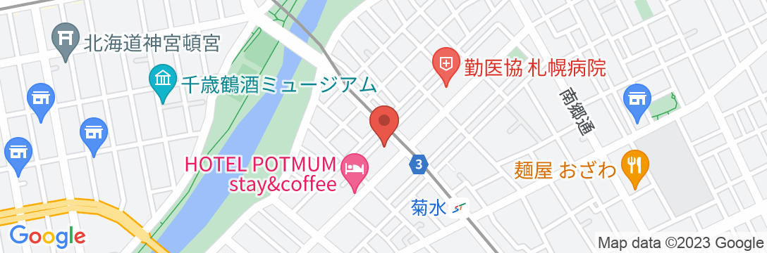 ローヤルハイツ菊水2条/民泊【Vacation STAY提供】の地図