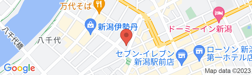 コートホテル新潟の地図