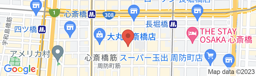 CITY HOTEL OSAKA SHINSAIBASHI /民泊【Vacation STAY提供】の地図
