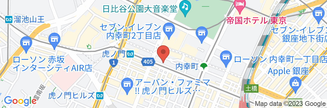 EAST TORANOMON Room - KANDO -/民泊【Vacation STAY提供】の地図