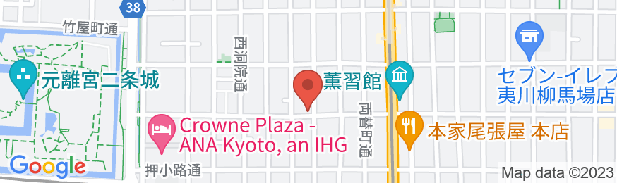 HIZ HOTEL 京都二条城【Vacation STAY提供】の地図