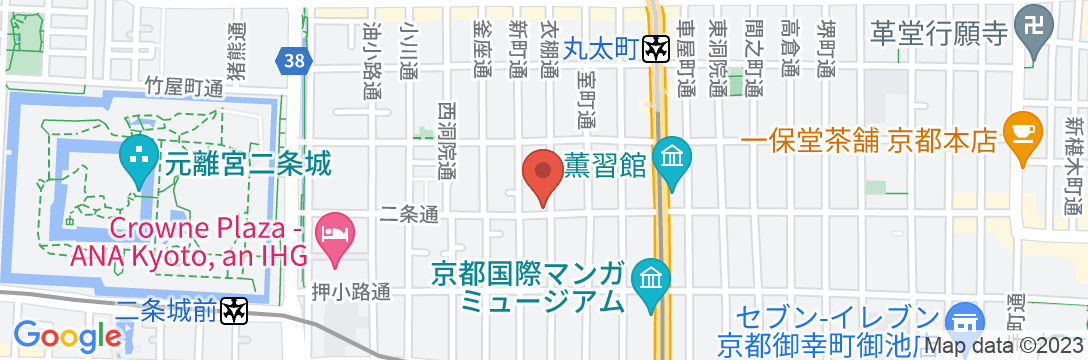 HIZ HOTEL 京都二条城【Vacation STAY提供】の地図